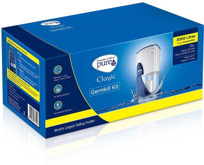 

Pureit CLASSIC 24 LTS GKK Gravity Based Water Purifier(Blue)