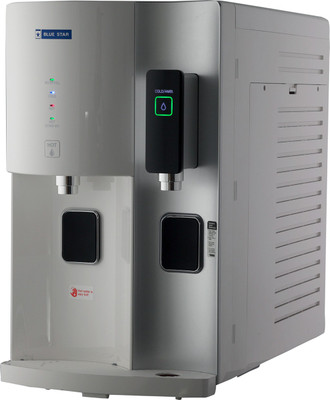 

Blue Star Stella 8.2 L RO + UV Water Purifier(White, Silver), Silver;white