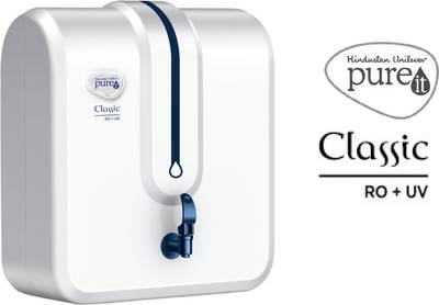 PUREIT Classic 5 L RO + UV Water Purifier (White) 