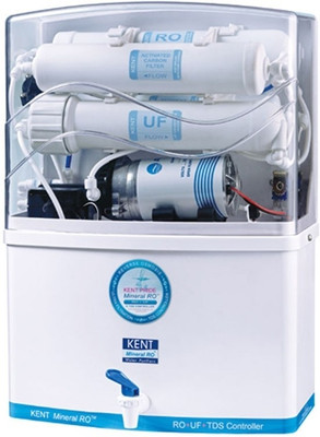 

Kent Pride 8 L RO + UV Water Purifier(White)