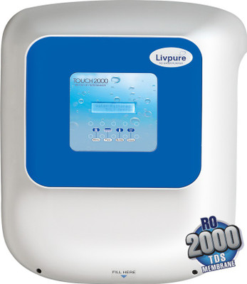 

Livpure Touch 2000 8.5 L RO + UV Water Purifier(White)
