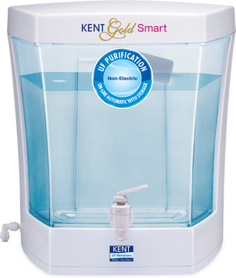 

Kent Gold Smart 7 L UF Water Purifier(White & Blue)