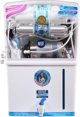 KENT Grand Plus (11001) 8 L RO + UV + UF Water Purifier(White)