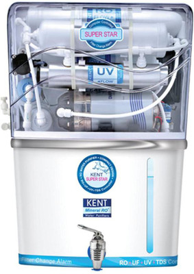 

Kent Super Star 8 L RO + UV + UF Water Purifier(Blue)