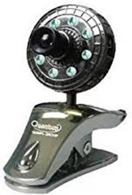 Quantum QHM 500 LM CAMERA (with 8 lights & 30 megapixel)  Webcam (Black) 
