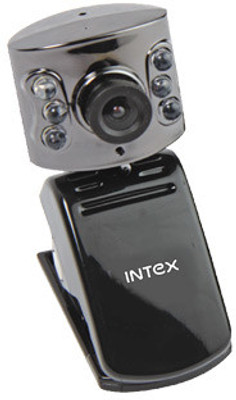 

Intex Pc Webcam Night Vision 601k (It-306wc) Webcam(Black)