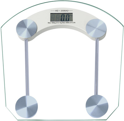 Lion Digital Thick Glass Weighing Scale(Silver) available at flipkart for Rs.590