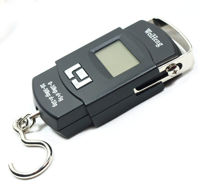 

Zblack Digital Portable Luggage Travel 50Kg Weighing Scale(Black)