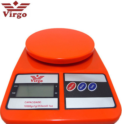 

Virgo Stealodeal Red 10kg Electronic Kitchen Weighing Scale(Red)