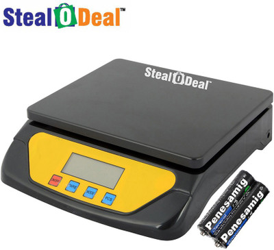 

Stealodeal Ts-500v Electronic Digital 24kg With Inbuilt Batteries Weighing Scale(Black)