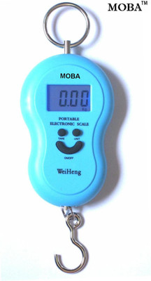 MOBA WeiHeng 50kg Portable Hook Weighing Scale(Light Blue)