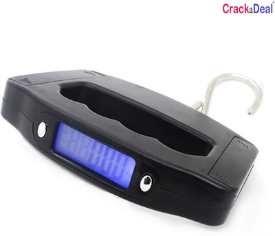 

Crackadeal 50kg Flat Luggage Weighing Scale(Multi-Color)