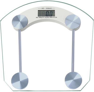 

Benison India Strong Transparent Round Square Weighing Scale(Transparent)