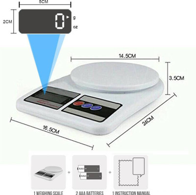 Cierie Store Weight machine Weighing Scale(White) available at flipkart for Rs.415
