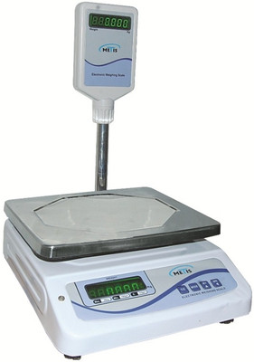 

Metis 30 Kg Metal (Green Display) Weighing Scale(White)