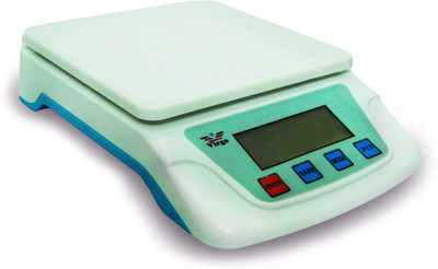 

Virgo Electronic Scale Weighing Scale(White, Cyan), Cyan;white