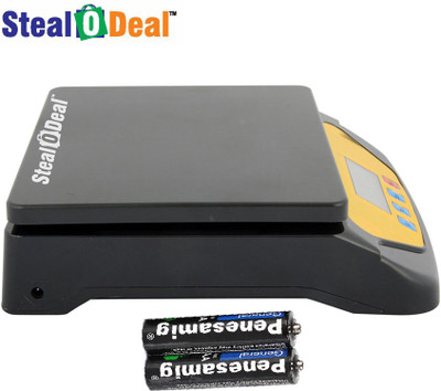 

Stealodeal Ts-500v Electronic Digital 25kg With Inbuilt Batteries Weighing Scale(Black)