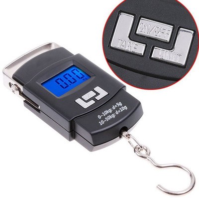 

E-DEAL 10gm-50 Kg LED Digital Display Weighing Scale(Black)