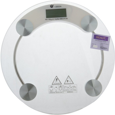 

Beaut B015025 Weighing Scale(White)