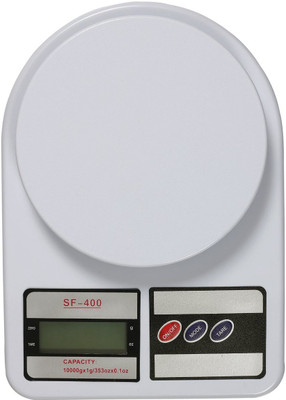 

Stargale Electronic Kitchen Digital 10 Kg Weighing Scale(White)