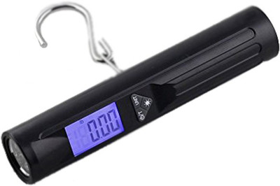

TAG3 High Precision Multi-Purpose Electronic 40 Kg Portable Handheld Digital Luggage Lcd Screen With Torch Light Weighing Scale(Black)