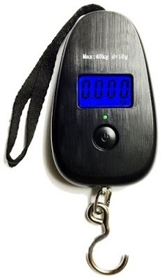 

Gadget Hero's 40Kg Mini Digital LCD Pocket Portable Hanging Kitchen With Tare Weighing Scale(Black)