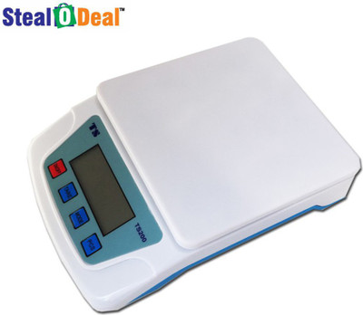 

Stealodeal Ts-200v White Electronic Digital 9kg Weighing Scale(White)
