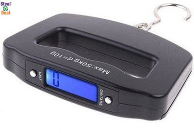 

Stealodeal Luggage Scale 50 Kg Weighing Scale(Black)