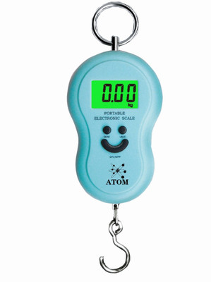 

Atom Portable/Commercial upto 50KG Weighing Scale(Blue)