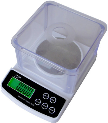

Atom Electronic/Digital Compact 600 gms Weighing Scale(White)