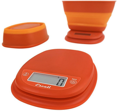 

Escali Pop Digital 11 Lb / 5 Kg, Vintage Orange Weighing Scale(Orange)