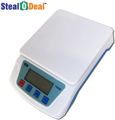 

Stealodeal Ts-200v White Electronic Digital 8kg Weighing Scale(White)