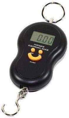 Shoppingekart Multicolor Portable Electronic Digital Lcd Screen Scale For Travel Luggage Home Weighing Scale(Black)
