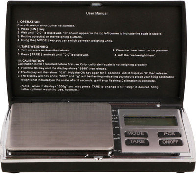 

SF Notebook Series Digital Scale with LCD Display SF-716 Weighing Scale(Black)
