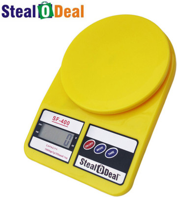 

Stealodeal Yellow 7kg Electronic Kitchen Weighing Scale(Yellow)