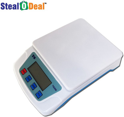 

Stealodeal Ts-200v White Electronic Digital 10kg Weighing Scale(White)