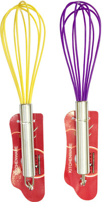 

Platex Whisk Silicone Balloon Whisk(Pack of 2)