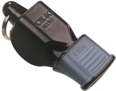 

Fox 40 Mini Pealess Whistle(Black, Pack of 1)