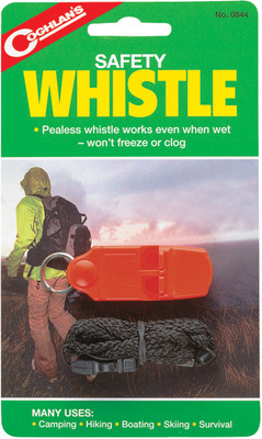 

Coghlan's Safety Pealess Whistle(Orange)