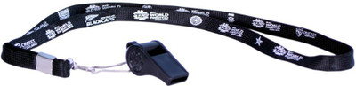 

Indigo Creatives Plastic Sports whstle with Participating world cricket teams & Lanyard Pea Whistle(Black, Pack of 1)
