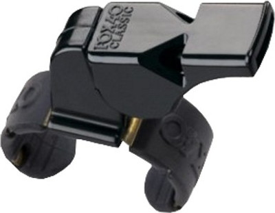 

Fox 40 Classic Finger Grip Pealess Whistle(Black)
