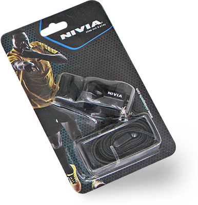 

Nivia Whistle Pealess Whistle(Black, Pack of 1)