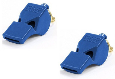 

Fox 40 whistle combo blue Pealess Whistle(Blue, Pack of 2)