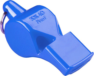

Fox 40 Pearl Safety without Lenyard 9702-0508 Pealess Whistle(Blue, Pack of 1)