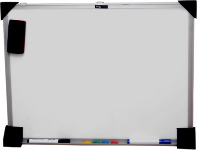 

Chrome Magnetic Magnetic Big Whiteboards and Duster Combos(Set of 1, White)