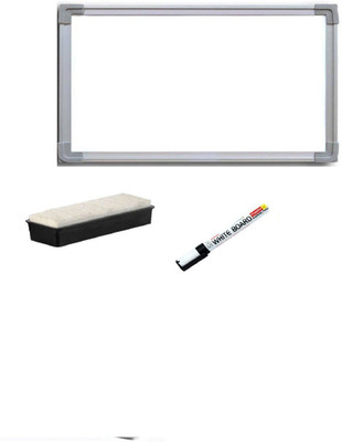 

Action World Non Magnetic white small Whiteboards(Set of 1, White)