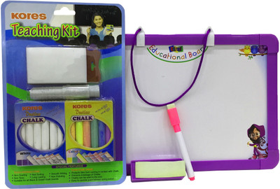 

Gayatri Creations Non Magnetic Whiteboards and Duster Combos(Set of 1, Multicolor)