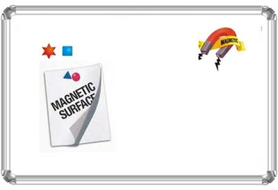 

Jagdish Traders Magnetic Melamine Medium Whiteboards(Set of 1, White)