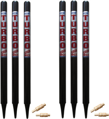 

TURBO MCC CLUB Cricket Stumps(Black)