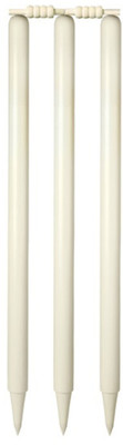 NHD Tournament Cricket Stumps(White)
